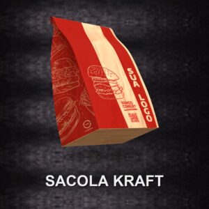 Sacola Kraft Delivery